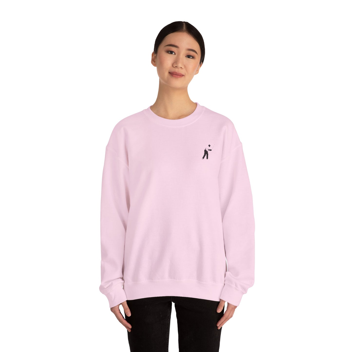 Minimalist Trump Golf Crewneck Sweatshirt