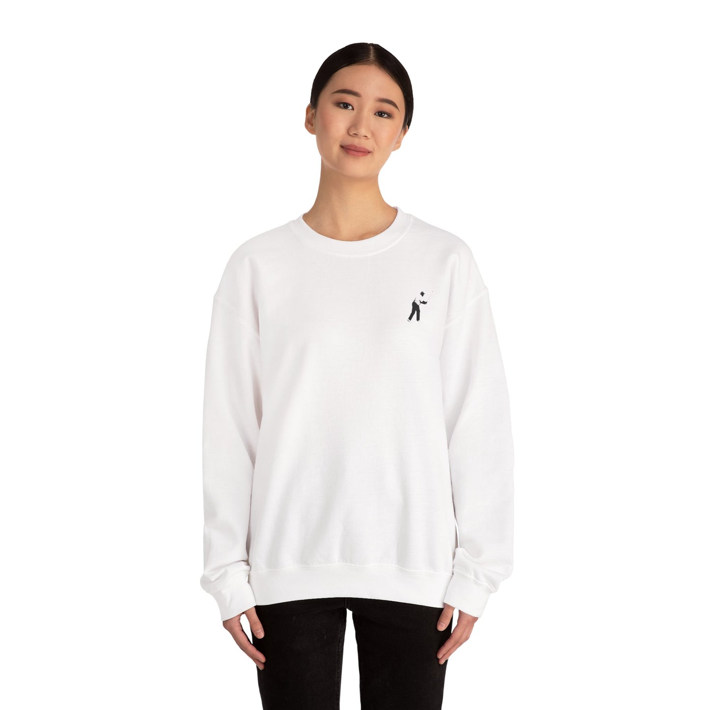 Minimalist Trump Golf Crewneck Sweatshirt