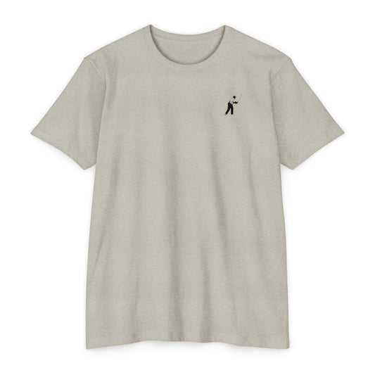 Minimalist Golf Swing Unisex T-Shirt